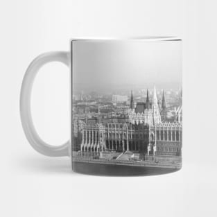 Vintage Budapest Parliament Building Hungary Mug